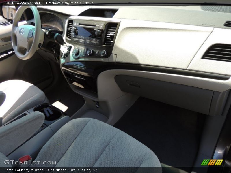 Predawn Gray Mica / Bisque 2011 Toyota Sienna LE
