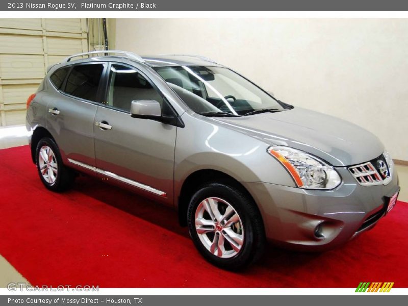 Platinum Graphite / Black 2013 Nissan Rogue SV