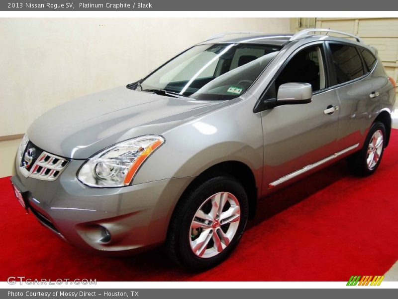 Platinum Graphite / Black 2013 Nissan Rogue SV