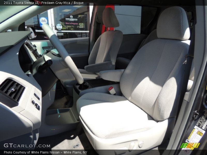 Predawn Gray Mica / Bisque 2011 Toyota Sienna LE