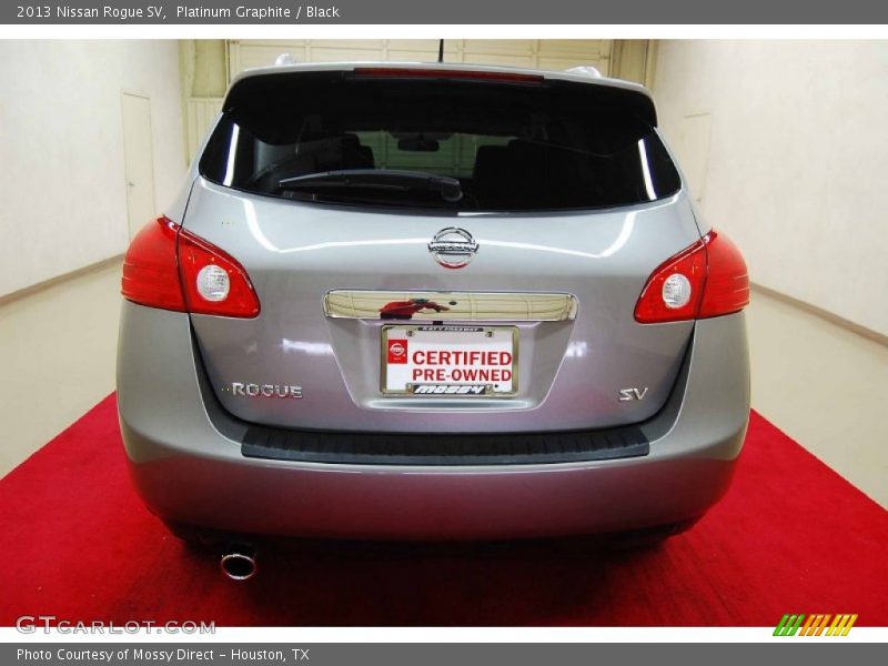 Platinum Graphite / Black 2013 Nissan Rogue SV
