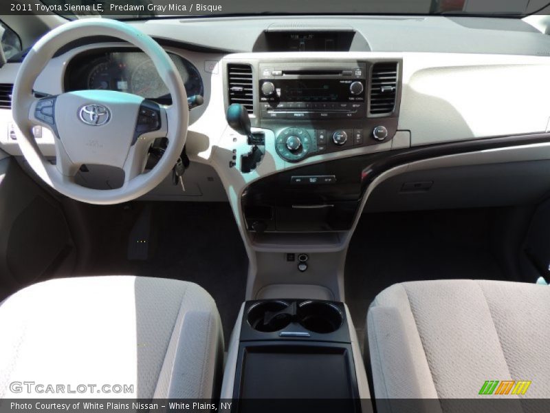 Predawn Gray Mica / Bisque 2011 Toyota Sienna LE