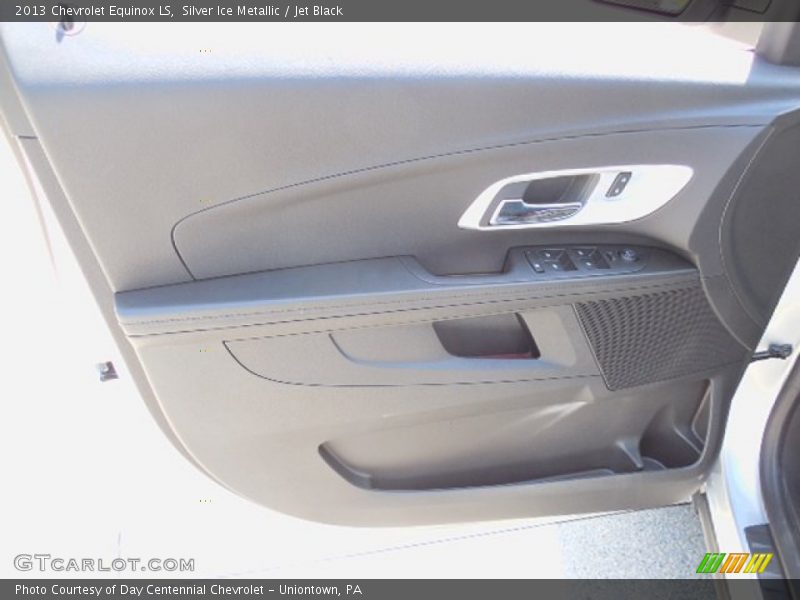 Silver Ice Metallic / Jet Black 2013 Chevrolet Equinox LS