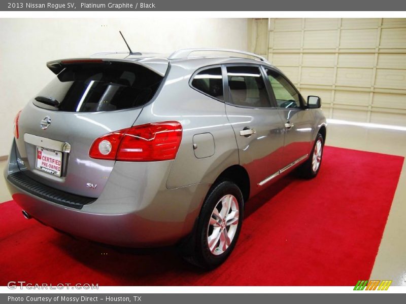 Platinum Graphite / Black 2013 Nissan Rogue SV