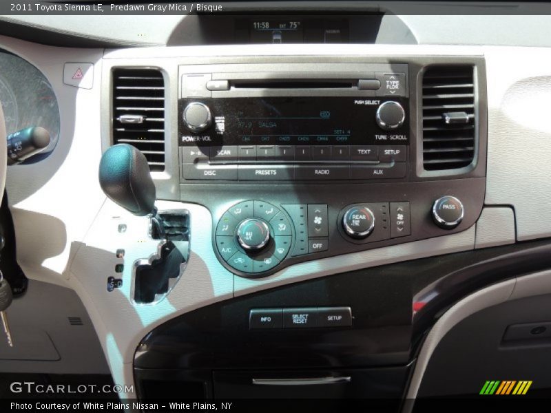 Predawn Gray Mica / Bisque 2011 Toyota Sienna LE