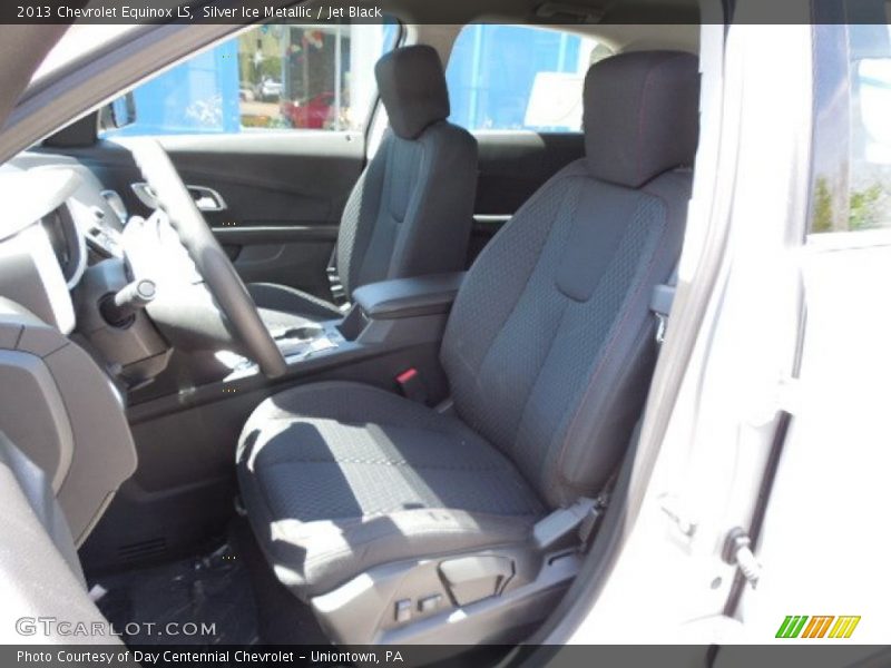 Silver Ice Metallic / Jet Black 2013 Chevrolet Equinox LS