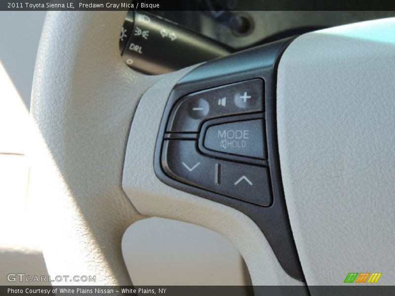 Predawn Gray Mica / Bisque 2011 Toyota Sienna LE