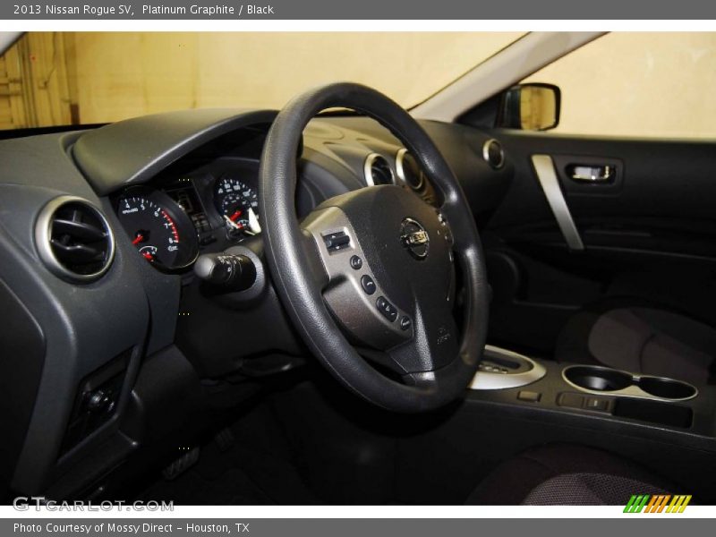 Platinum Graphite / Black 2013 Nissan Rogue SV