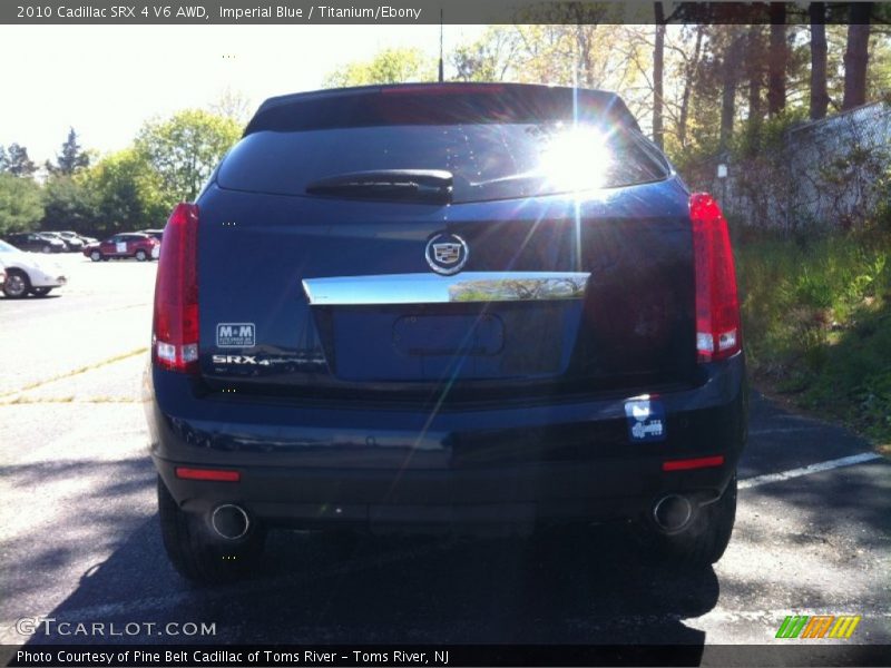 Imperial Blue / Titanium/Ebony 2010 Cadillac SRX 4 V6 AWD