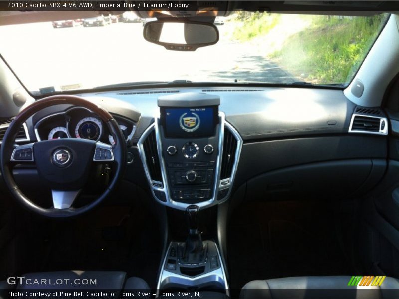 Imperial Blue / Titanium/Ebony 2010 Cadillac SRX 4 V6 AWD