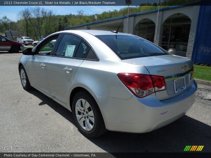Silver Ice Metallic / Jet Black/Medium Titanium 2013 Chevrolet Cruze LS