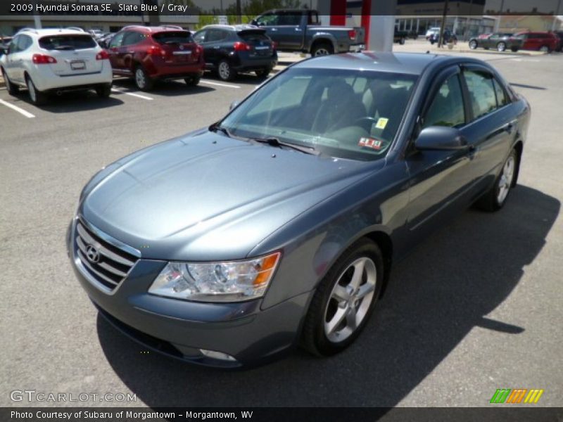 Slate Blue / Gray 2009 Hyundai Sonata SE