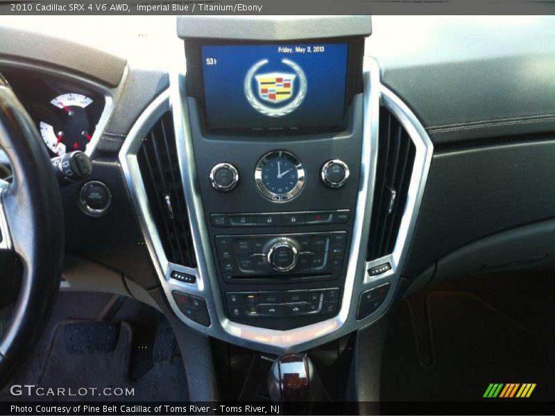 Imperial Blue / Titanium/Ebony 2010 Cadillac SRX 4 V6 AWD