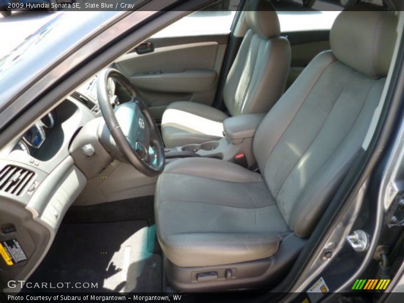 Slate Blue / Gray 2009 Hyundai Sonata SE