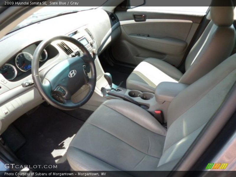 Slate Blue / Gray 2009 Hyundai Sonata SE