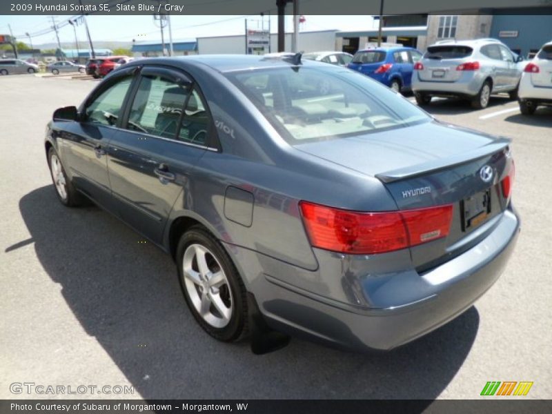 Slate Blue / Gray 2009 Hyundai Sonata SE