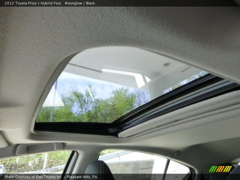 Moonglow / Black 2013 Toyota Prius c Hybrid Four