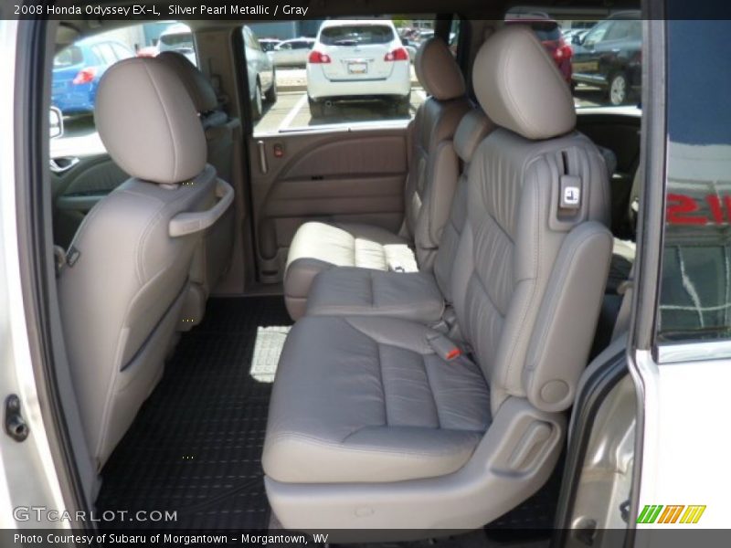 Silver Pearl Metallic / Gray 2008 Honda Odyssey EX-L