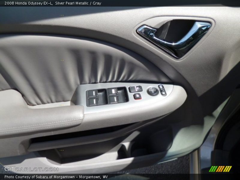 Silver Pearl Metallic / Gray 2008 Honda Odyssey EX-L