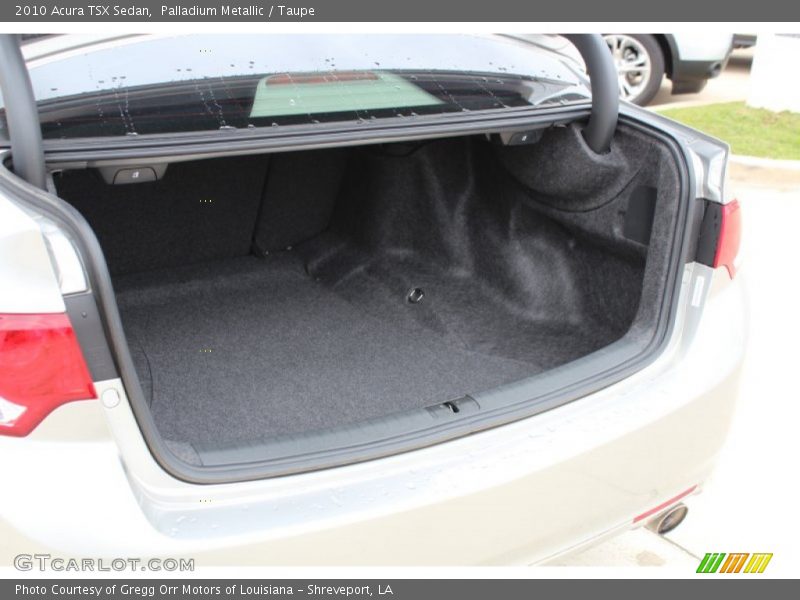 Palladium Metallic / Taupe 2010 Acura TSX Sedan