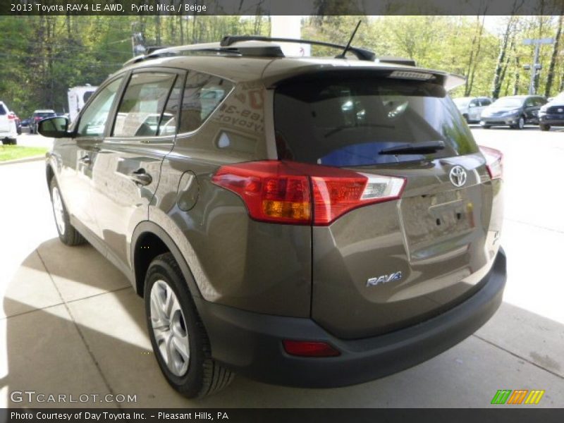 Pyrite Mica / Beige 2013 Toyota RAV4 LE AWD