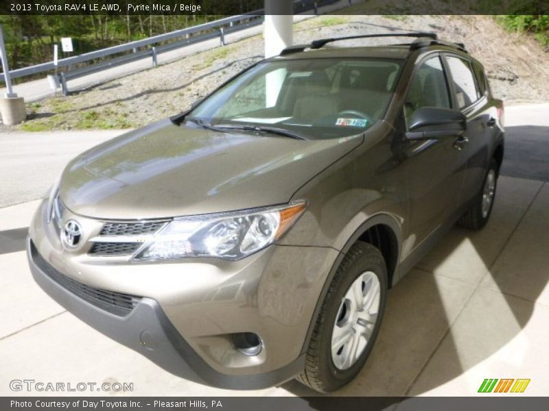 Pyrite Mica / Beige 2013 Toyota RAV4 LE AWD