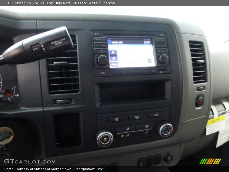 Blizzard White / Charcoal 2012 Nissan NV 2500 HD SV High Roof