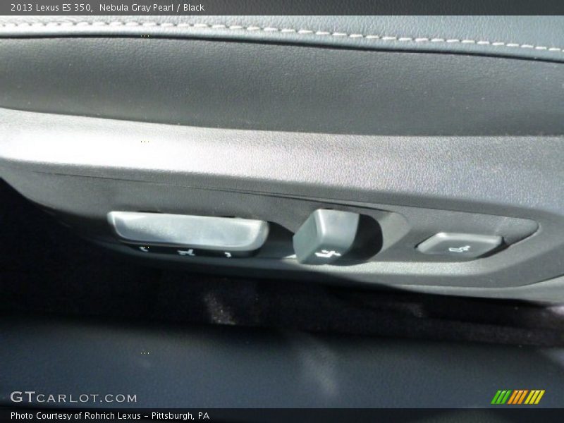 Nebula Gray Pearl / Black 2013 Lexus ES 350