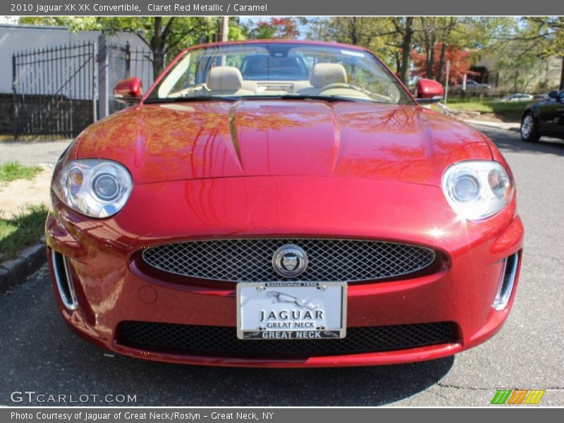 Claret Red Metallic / Caramel 2010 Jaguar XK XK Convertible