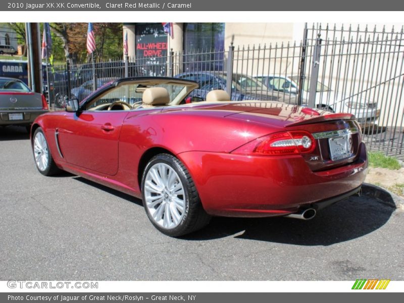 Claret Red Metallic / Caramel 2010 Jaguar XK XK Convertible