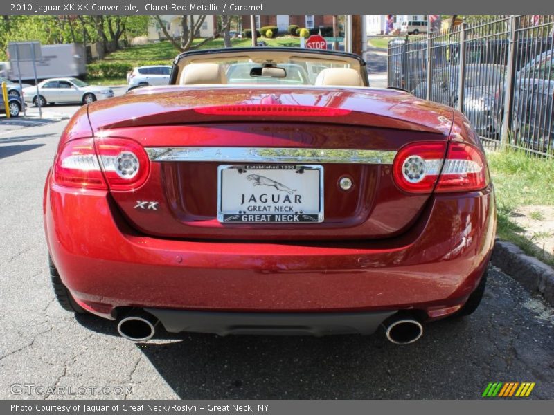 Claret Red Metallic / Caramel 2010 Jaguar XK XK Convertible