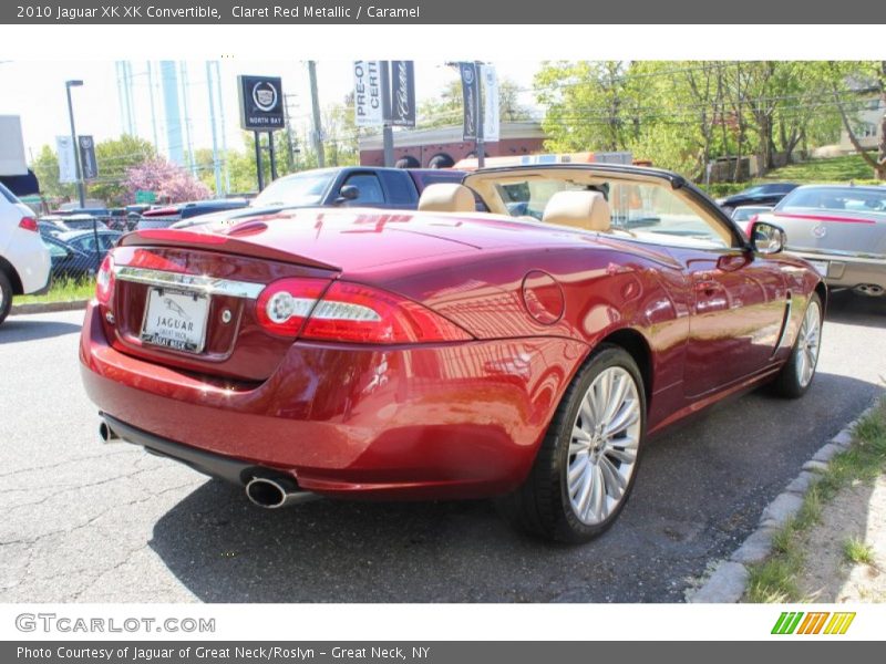 Claret Red Metallic / Caramel 2010 Jaguar XK XK Convertible