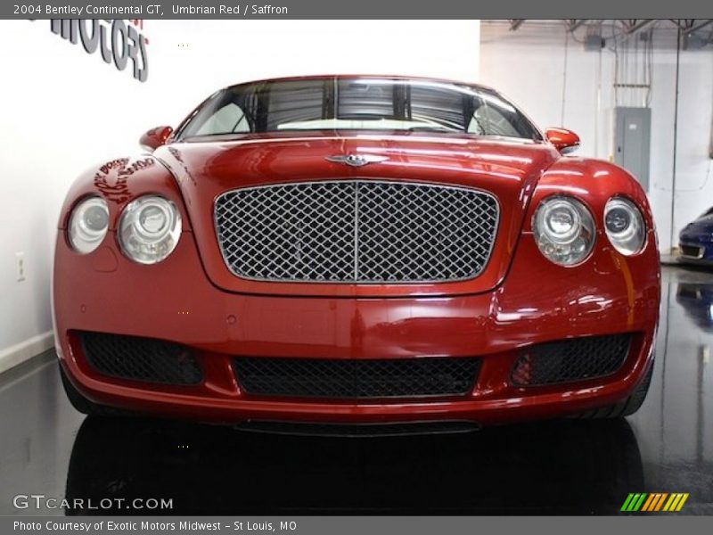 Umbrian Red / Saffron 2004 Bentley Continental GT