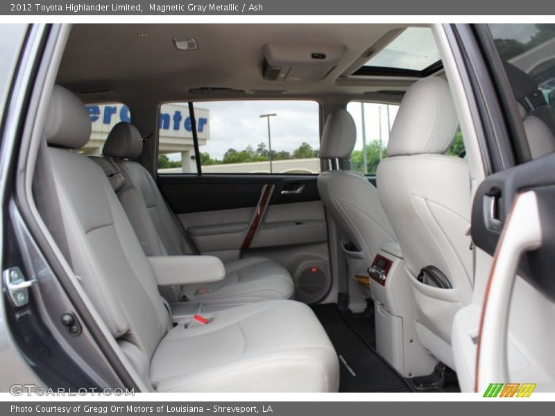 Magnetic Gray Metallic / Ash 2012 Toyota Highlander Limited