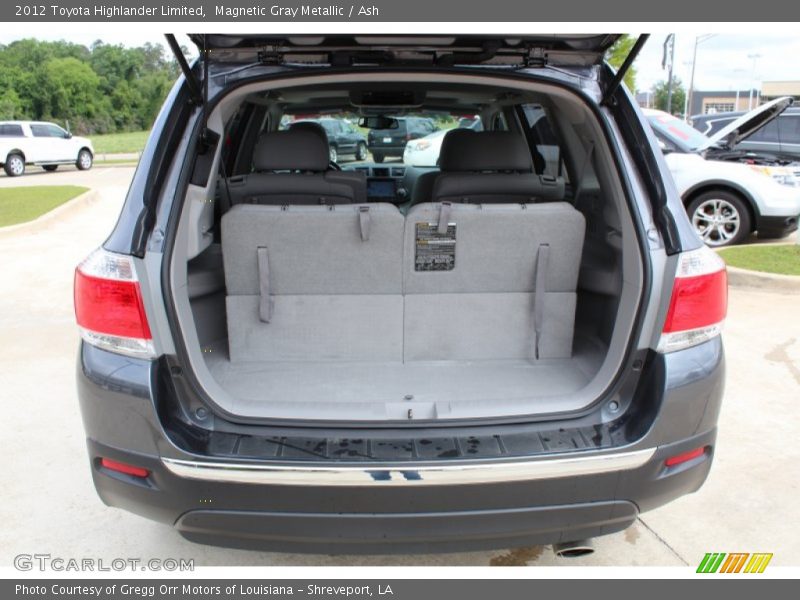 Magnetic Gray Metallic / Ash 2012 Toyota Highlander Limited