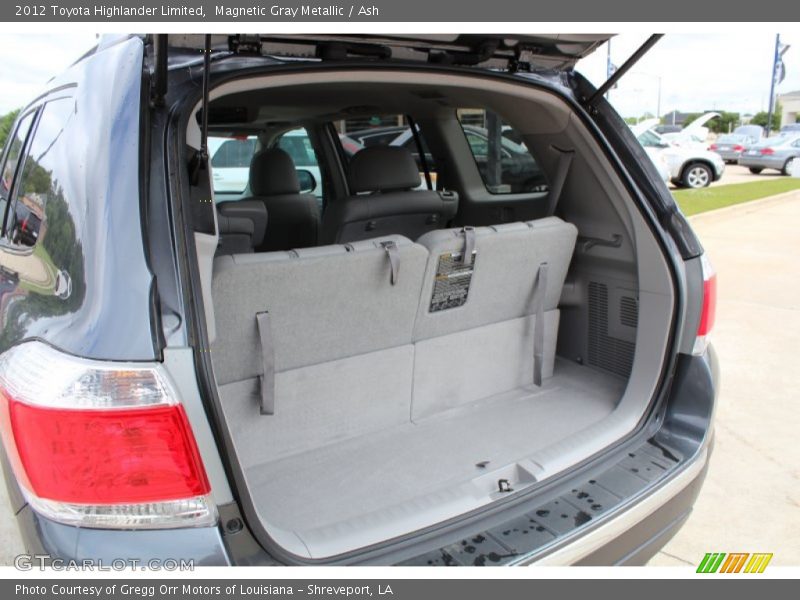 Magnetic Gray Metallic / Ash 2012 Toyota Highlander Limited