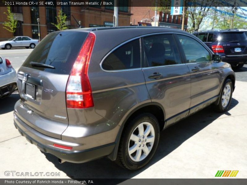 Urban Titanium Metallic / Black 2011 Honda CR-V SE 4WD