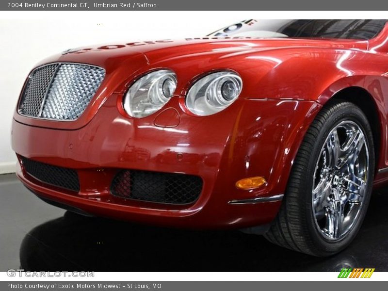 Umbrian Red / Saffron 2004 Bentley Continental GT