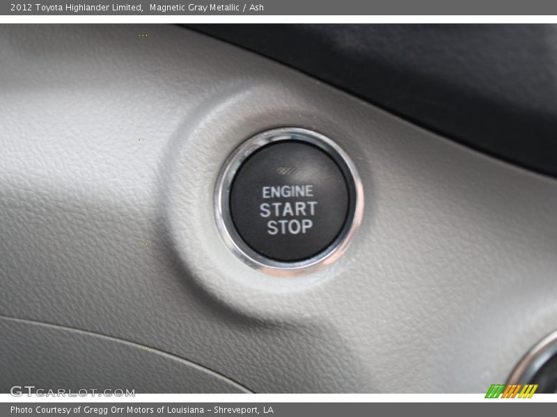 Magnetic Gray Metallic / Ash 2012 Toyota Highlander Limited