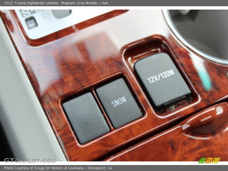 Magnetic Gray Metallic / Ash 2012 Toyota Highlander Limited