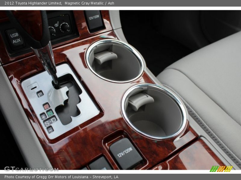 Magnetic Gray Metallic / Ash 2012 Toyota Highlander Limited