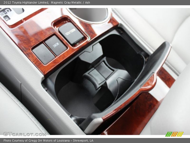 Magnetic Gray Metallic / Ash 2012 Toyota Highlander Limited