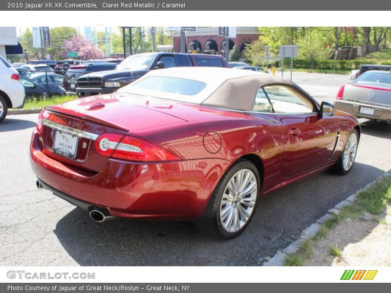 Claret Red Metallic / Caramel 2010 Jaguar XK XK Convertible