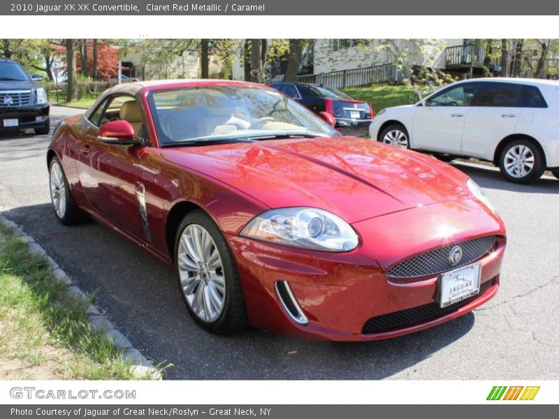 Claret Red Metallic / Caramel 2010 Jaguar XK XK Convertible