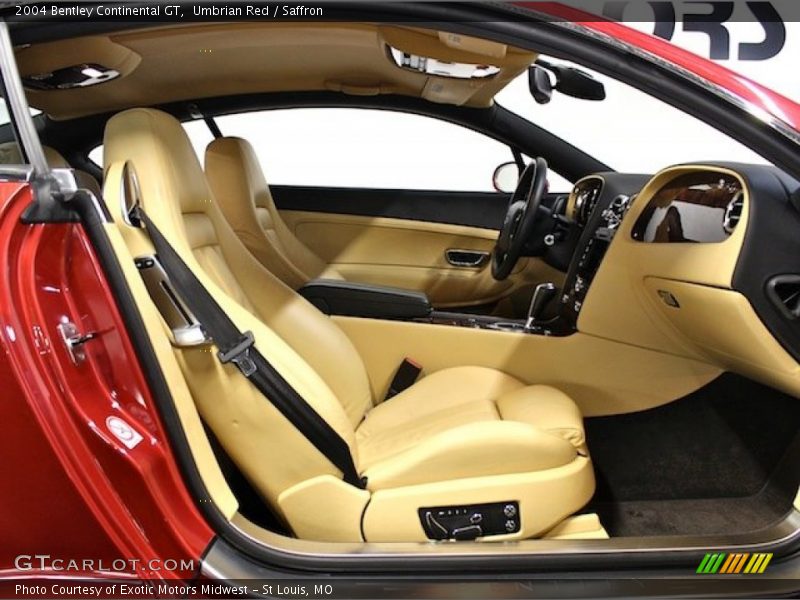 Umbrian Red / Saffron 2004 Bentley Continental GT