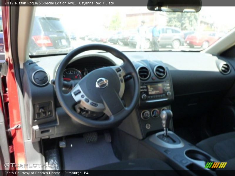 Cayenne Red / Black 2012 Nissan Rogue S Special Edition AWD