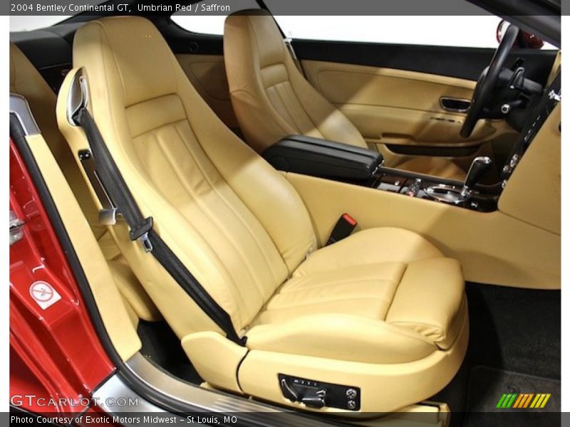  2004 Continental GT  Saffron Interior