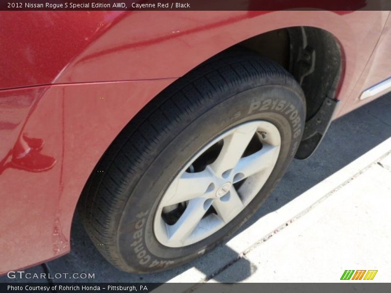 Cayenne Red / Black 2012 Nissan Rogue S Special Edition AWD