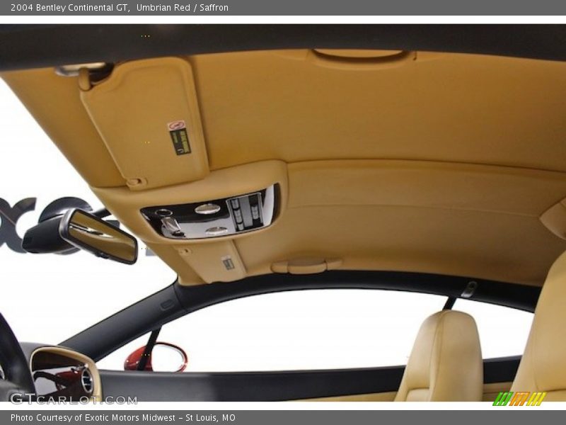 Umbrian Red / Saffron 2004 Bentley Continental GT