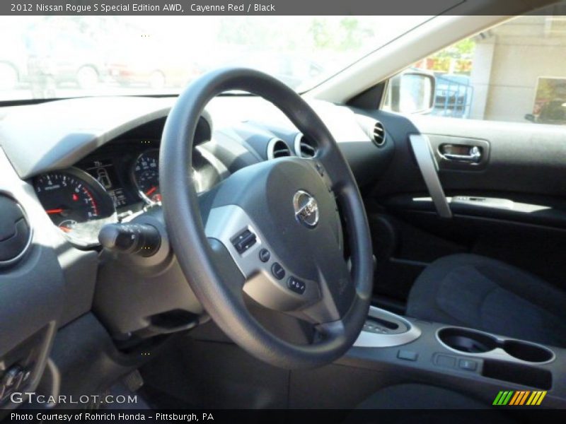 Cayenne Red / Black 2012 Nissan Rogue S Special Edition AWD